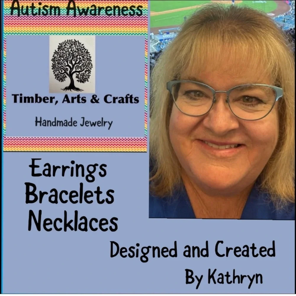 Autism Awareness Wooden Door Sign